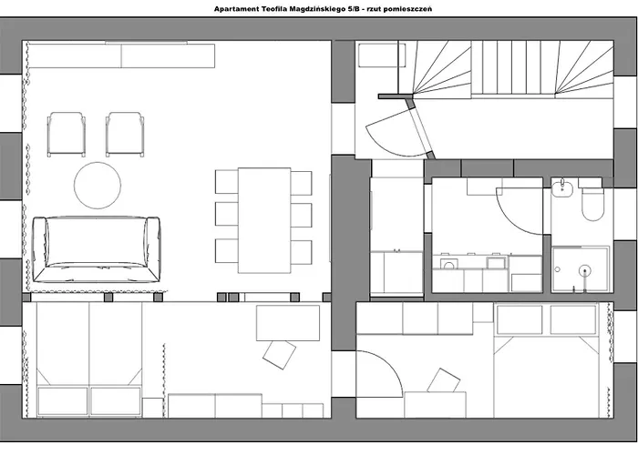 Апартаменти Teofila Magdzinskiego 5 *